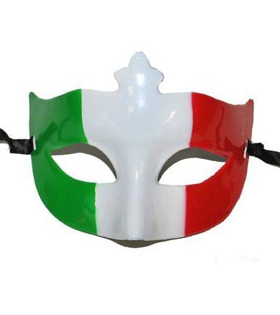 Maske Augenmaske Italien Maschera Venedig Italia Fussball Mask Italy EM 2012
