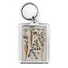 Carrot, Parsnip and Parsley (w/c) by Elizabeth Rice - Acrylic Keyring - Art247 - Standard Size