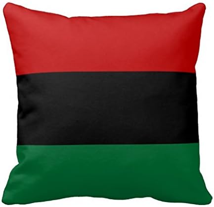 Pan African Throw Pillow Case 18" * 18"