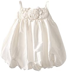 Girls Floral Print Polyester/Spandex Fitted Bubble Dress Dolman  Dress