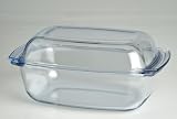 Bräter - Topf mit Deckel aus Glas ofenfest, 5,1 Liter TERMISIL