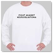 Fight Against Neuroblastoma Sweatshirt X-Large White