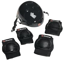 Razor Skater Multi-Sport Helmet and Pad Combo Set