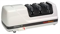 Chef's Choice 120 3-Stage Diamond Hone Professional Sharpener Plus, White