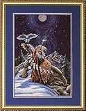 IMAGE OF Sacred Connection Counted Cross Stitch Kit, Craft Kit