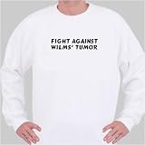 Fight Against Wilms' Tumor Sweatshirt Medium White