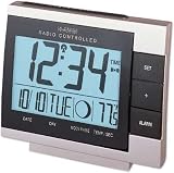 Lacrosse Technology Digital Alarm Clock with Moon Phase - #WS8055U