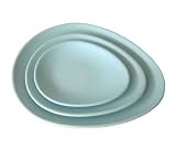 Nigella Lawson Living Kitchen Serving Platter Set/3 Blue
