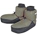 TAIGA Men's & Women's Goosedown Down Booties Foot Warmers, Olive, MADE IN CANADA