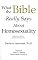 What the Bible Really Says About Homosexuality
