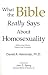 Books : What the Bible Really Says About Homosexuality