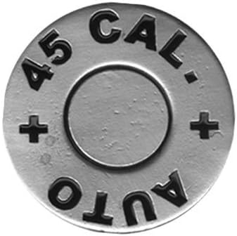 45 Caliber Biker Belt Buckle