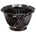 Carlisle 453003 Black 5 Oz. Tulip Dessert Dish (Case of 24)