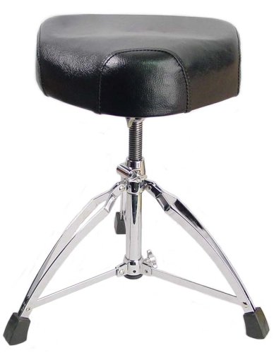 Childrens Toyshop  Musical Instruments : Signature Music Motorcycle Style Drum Throne Heavy Duty 7187