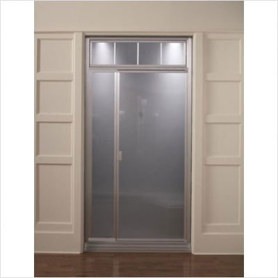 Kohler K-702212-L-SH Kathryn Steam Pivot Shower Door, Bright Silver