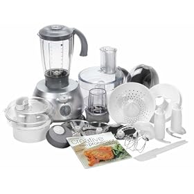 Kenwood FP698 Satin Chrome 900w food processor