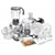 Kenwood FP698 Satin Chrome 900w food processor