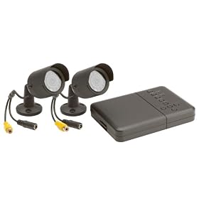 Friedland Response CWK3 2-Wired Colour Cameras and 2-Channel DVR CCTV Kit