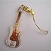 �ץ쥷����� �١��� ������ �� ���ӥ��ȥ�å� P.Bass Guitar Cell Phone Strap