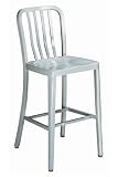 Sandra Counter Stool With Aluminum Seat
