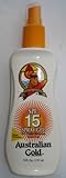 Australian Gold AG522 Spray Gel SPF 15 8oz Bottle