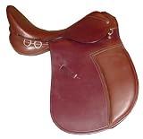 NEW Leather Premium All Purpose SADDLE SET Havana