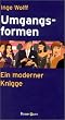Umgangsformen. Ein moderner Knigge