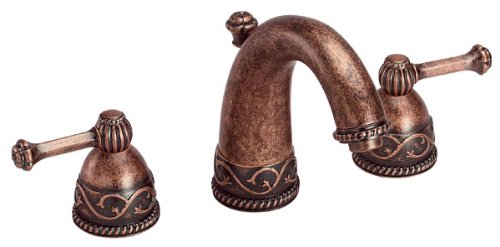 Fusion by Danze BEL-8SP-ATC Bella Villa Widespread Lavatory Faucet, Antique Copper