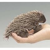 Folkmanis Mini Porcupine Finger Puppet