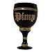 Licensed Pimp Cup Stein Hip Hop Black Glass Gold 