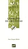 La France de 1914 à 1940 : Les difficultés de la République