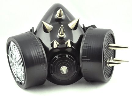 Cyber Steam Punk Goth Gas Mask Respirator Cosplay Anime