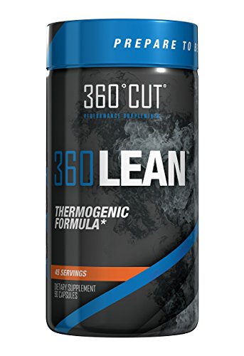 360CUT Performance Supplement 360LEAN Thermogenic Formula, 45 Servings, Dietary Supplement, 90 Capsules 360CUT Performance Supplement 360LEAN Thermogenic Formula, 45 Servings, Dietary Supplement, 90 Capsules