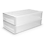Underbed Storage Drawer with Frame - Set of 2 by Iris®