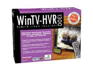 Hauppauge WinTV HVR1300/Hybrid analogue and digital PCI TV tuner, with hardware video encoder