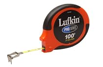 Lufkin PS100S 3/8-Inch x 100 Pro Series 3:1 Ratio Long Steel Tape
