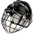 Helmet w/Wire Face Cage Hat 7-1/4-8-1/3" (EA)