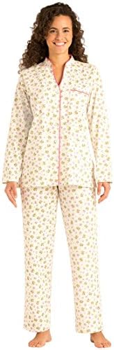 Dreams & Co. Women's Plus Size ® cotton knit pj set in solids and prints