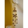 Saka's Flower Dangle Chandelier Earrings