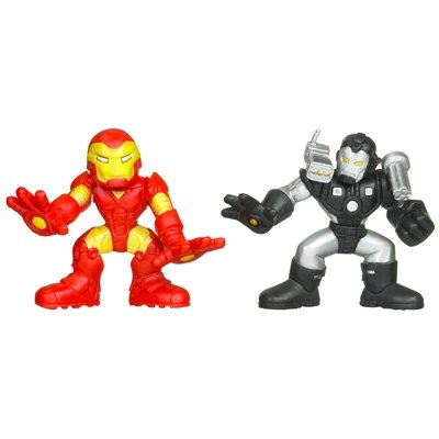  Marvel Superhero Squad Series 16 Mini 3 Inch Figure 2Pack Iron Man & War Machine