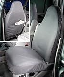 Covercraft SS1256PCGY Seatsaver Custom-Fitted Front - Jeep Cherokee 1996-1997 High Back Bucket Gray/Silver