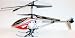 R/C Hubschrauber Helikopter L6016, Schwarz/Rot 3.5 Kanal Gyroskop LED Licht viele Funktionen