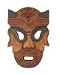 Handmade 'Warrior' Tribal Mask Wall Hanging (Thailand)