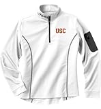 Collegiate Womens Ranger 1/4 Zip Pullover( School: Texas A&amp;M, COLOR:White, WOMENS SIZE:Large )
