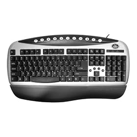 Gear Head Internet Keyboard w/ Palm rest