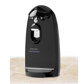 Black and Decker CO1200B Can Opener w  Knife Sharpener and Bottle Opener by BLACK & DECKER