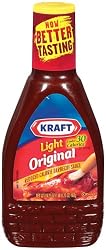Kraft Light, Original, 30 Calorie Barbecue Sauce, 16.25-Ounce Bottles (Pack of 6)