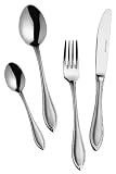 Mulex 200404 Besteckset Boston 72 tlg. mattiert 18/10 im Zahlenschlosskoffer
