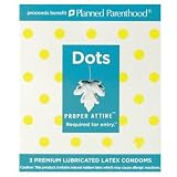 Proper Attire Dots Condoms 3 Retail Box
