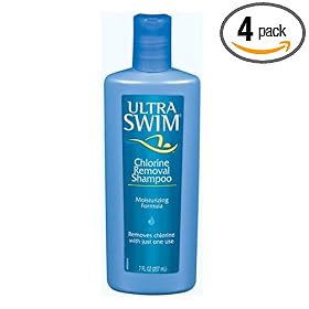 UltraSwim Chlorine-Removal Shampoo, 7-Ounce Bottles (Pack of 4)